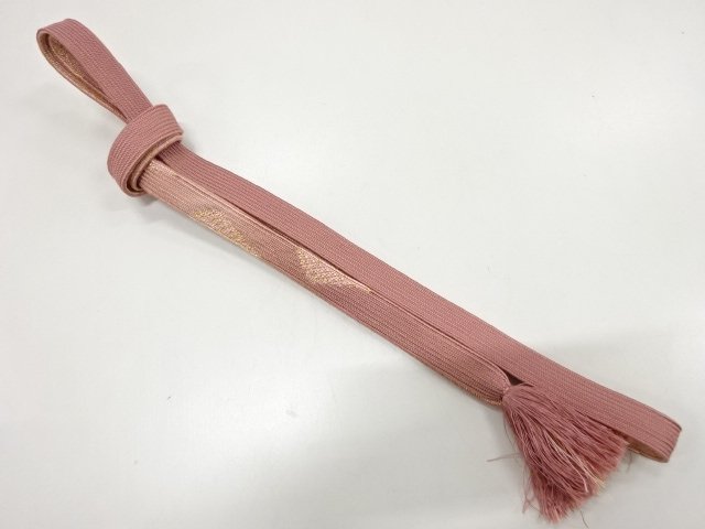 JAPANESE KIMONO / HAND-TIED OBIJIME CORD